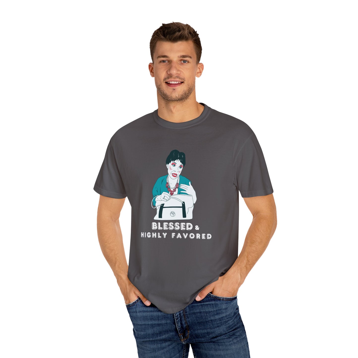 Aunt Pam "Blessed & Highly Favored" T-shirt