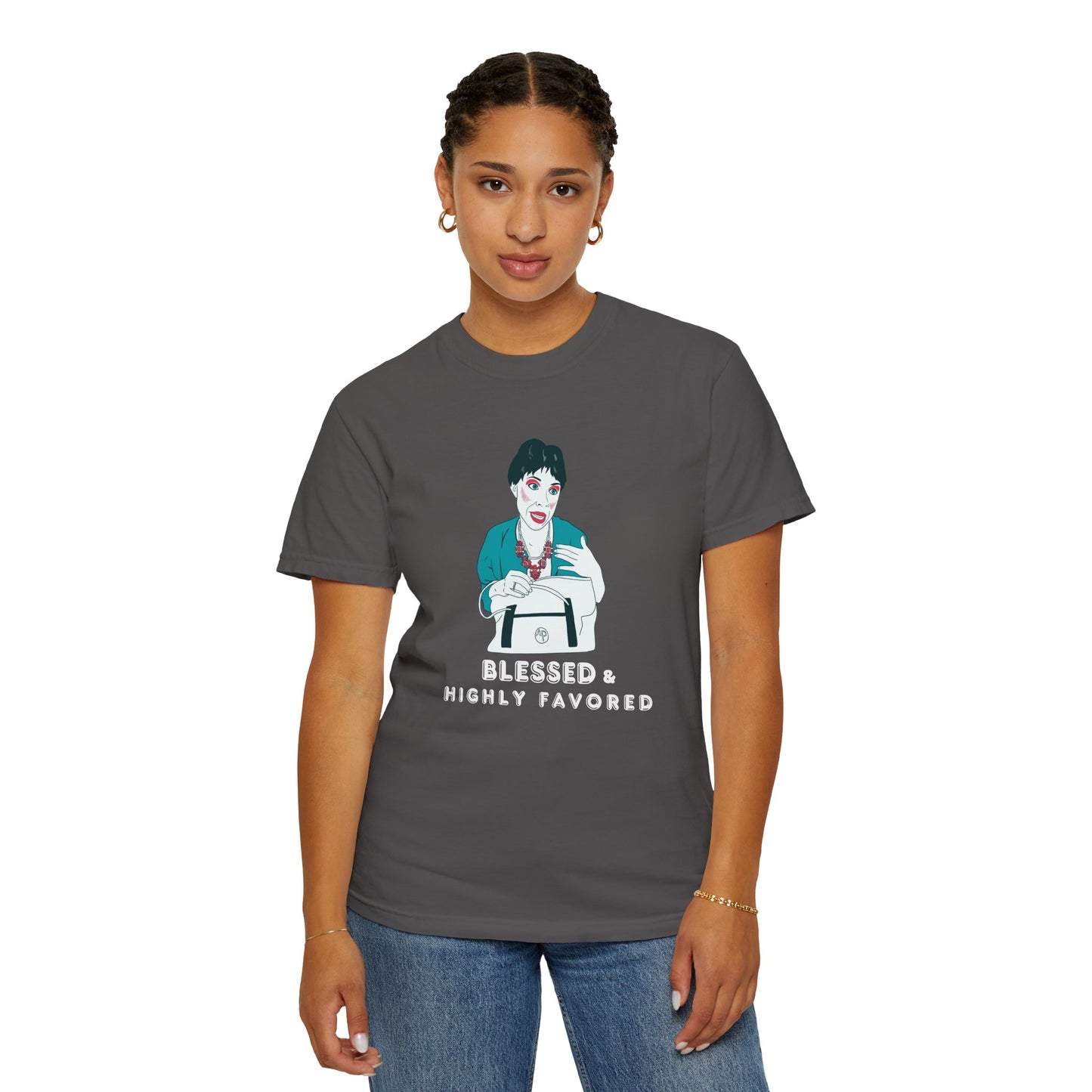 Aunt Pam "Blessed & Highly Favored" T-shirt